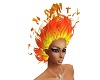 Fire hair