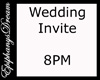 NE Wedding Invite 8pm