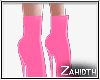 Pink Leather Heels