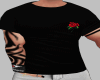 Shirt Rose Black