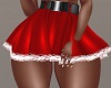 +SANTA SKIRT RED+