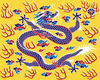 Chinese Manchuria Flag