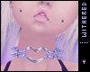 ♡| pastel choker`lilac