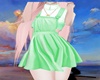 Kawaii Green Dress