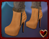 T♥ Tan Ankle Boots