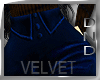 Velvet Pants ~ Navy