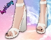 White Platform Sandals