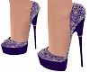 Royal Dark Purple Heels