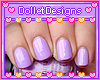 !D* Pastel Purple Nails