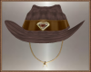 Brown Cowgril Hat