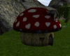 Mushroom House Red