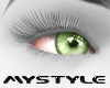 Green 1 Eyes Realistic F