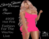 4909 Hot Pink Dress