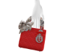 CD lady bag red H