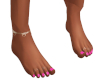 Pink Beach Feet