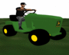 Riding Lawn Mower Action