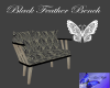 Black Feather Bench