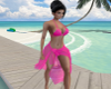 -1m- Bikini dress pink