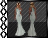 Ice Blue Fishtail Gown