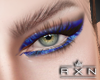 *R* Blue Makeup Eyes