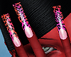 M. French Cheetah Nails