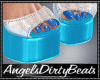 Blue tattoo platform