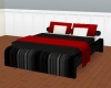 Black And Red Bed