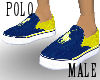 Blue&Yellow Polo Sneaker