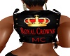 ROYAL CROWNS MC VEST