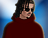 Maroon Hoodie M