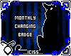 Monthly Changing Badge