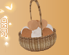 Cottagecore Eggs Basket