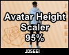Avatar Height Scale 95%