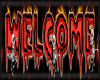 Welcome banner  fire tex