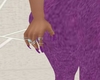 Purple nails w rings