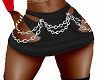 *wc* blk chain skirt