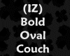 (IZ) Bold Oval Couch