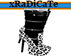 Leopard Ankle Boots
