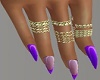 Beautiful Purple Nails +