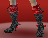 [Q.B] gothic heel boots