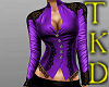 Purple Leather Jacket