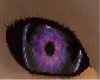 Purple UV eye