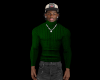 B. Green Turtleneck