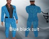 JD* Blue black suit