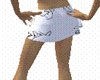 short skirt white