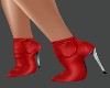 !R! VDay Red Short Boot