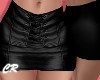 CR/ Leather Skirt RL