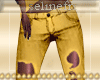 S| Torn Jeans *orange