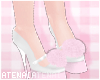❄ Pink Bunny Heels