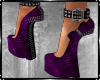 Gothic Wicked Shoes Purp